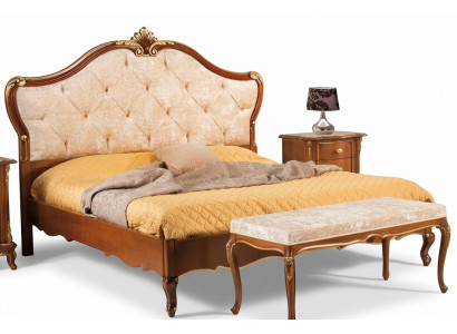Bed furniture double bed natural wood bedroom furniture design beds furniture Italy