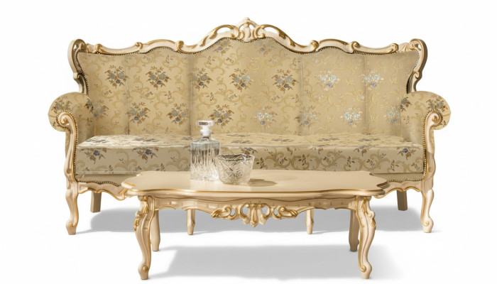 3-seater sofa couch wooden furniture three-seater couch sofas Italian style 200cm