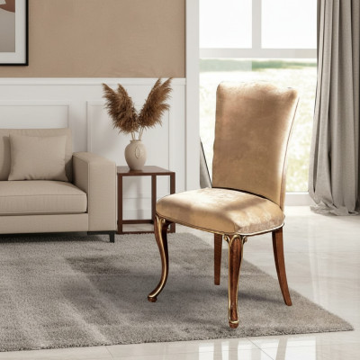 Chair Wood Italian Furniture Dining Room Chairs Luxury Design Armchair Solid Wood