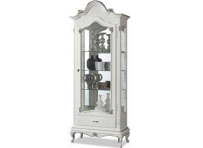 Display glass cabinet Italian furniture showcase living room sideboard cabinets