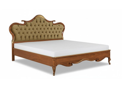 Chesterfield Bed Upholstery Design Luxury Double Hotel Beds Italian Wood New