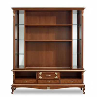 Living room wall cabinet display case wood living room furniture tv wall units design cabinets
