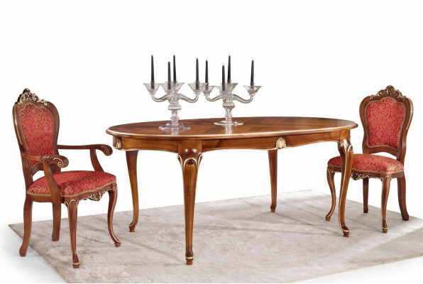 Dining Room Set Dining Group Classic Real Wood 3-Piece Set Chair Suite 2x Chairs