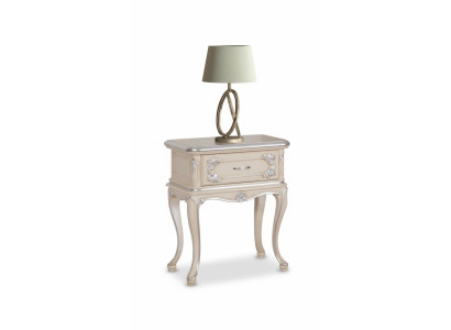 Bedside table side table furniture Italian furnishings classic wood table