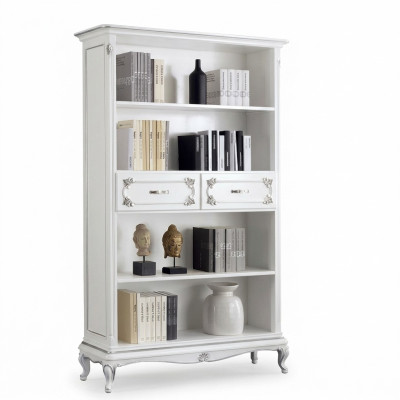 Living room display cabinet bookshelf sideboard classic furniture shelves wood