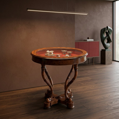 Coffee table wooden table design tables Italian round table wooden side table