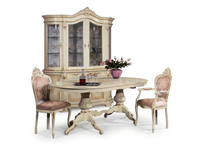 Dining room set, dining group, classic real wood set, chair ensemble, 2x chairs, 3-piece set