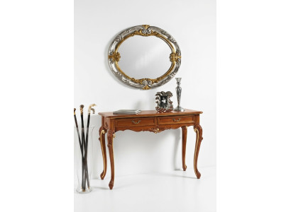 Console table mirror sideboard set new wood Italian furniture style StileElisa