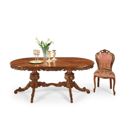 Furniture Set Group Table + 2 Chairs Set 3 pcs. Dining Table Suite Dining Room