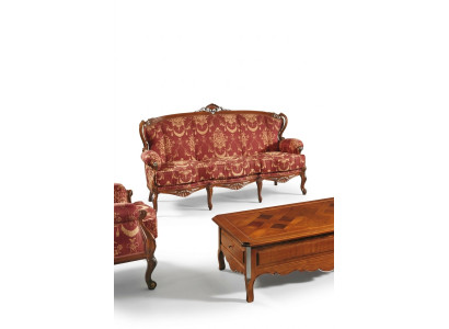 Classic 3-seater couch sofa upholstered sofas couches baroque sofa