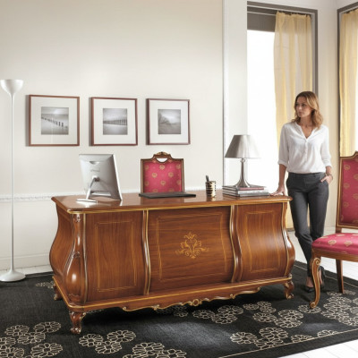 Classic executive desk office tables Italian furniture computer office new