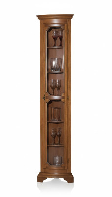 Design furniture Italian brown showcase wood luxury cabinets classic sideboard