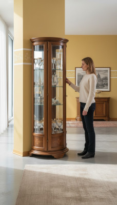 Collector cabinet display cabinets showcase luxury display furniture glass cabinet glass