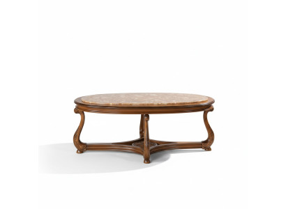 Oval coffee table wood tables side table living room Italian furniture table