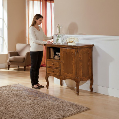 Classic dresser cabinet wood cabinets furniture consoles Italian furniture brown