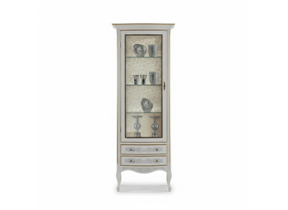 Living room rtv display cabinet tv sideboard cupboard table glass cabinets wood furniture set 3-piece