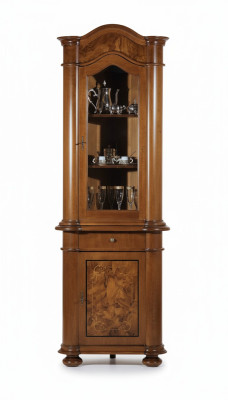 Living room furniture glass cabinet showcase wood display case glass cabinet cabinets shelves