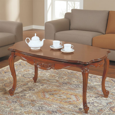 Rectangular coffee table wood tables living room Italian furniture table luxury