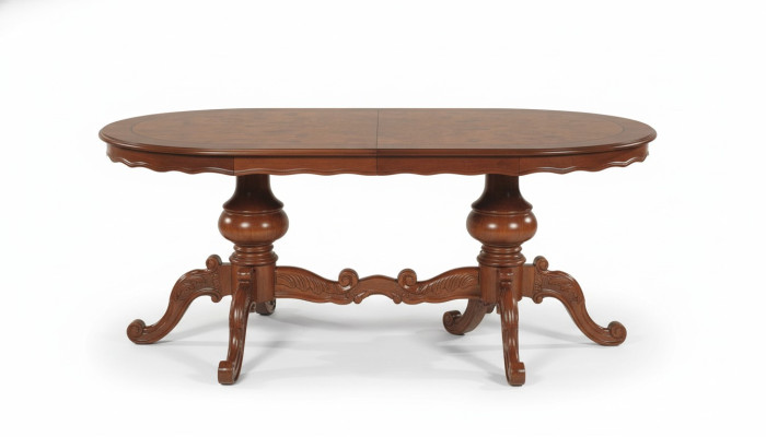 Table Oval Dining Table Italian Furniture Dining Room Tables Wood Brown Tables New