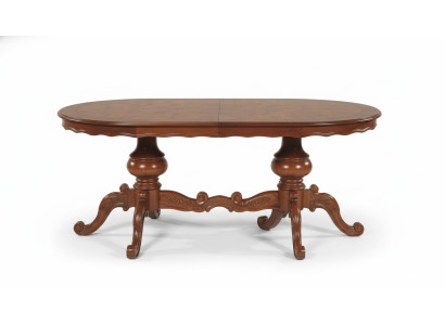 Table Oval Dining Table Italian Furniture Dining Room Tables Wood Brown Tables New