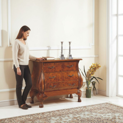 Classic chest cabinet wood cabinets furniture consoles Italian furniture brown