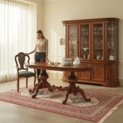 Dining set table 3-piece ensemble dining furniture set dining table 2 x chair set group
