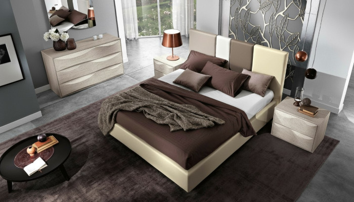 Bed double bed bed frames bed frame beds double luxury wood design leather