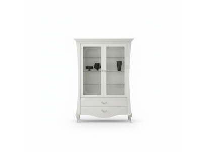 Luxury display window showcase cabinet glass cabinet style Italy modern design wood
