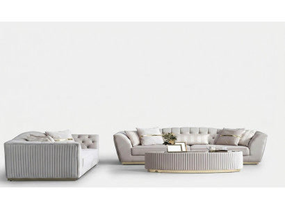 Luxury Sofa Set 3+3 Seater Suite Sofa Sofas Seating Group Living Room Couch