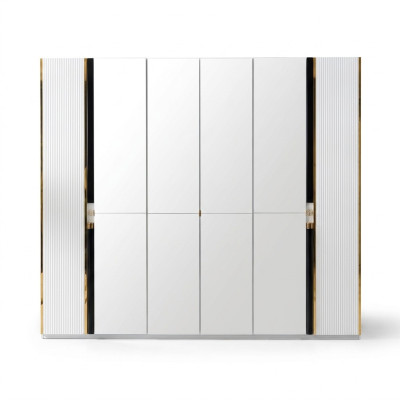 Wardrobe Furniture Cabinet Italian Style Luxury Wardrobes Bedroom Gold