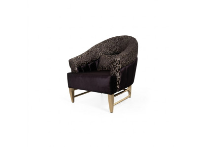 Chair Luxury Design Fabric Living Room Italian Style Furniture Lounge Armchair