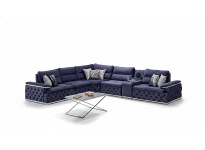 Sectional sofa L-shape Chesterfield furniture sofa design furniture Italy