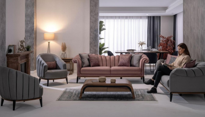 Sofa set couch upholstery 3-3-1 seaters set design sofas upholstery