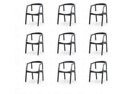 Design 8 Chairs Group Dining Room Set Armchair New Set Upholstered Chair