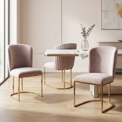 Italian style set design armchairs, upholstered armchair group suite