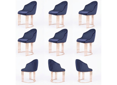 Chair set group chairs suite 6x group armchairs chair upholstery hotel textiles
