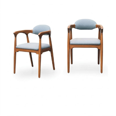 Designer chair set dining room upholstered seat chairs complete set.