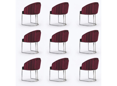 Set of chairs upholstery design wood group new dining room 8 chairs