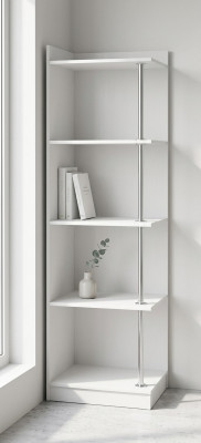 Wardrobe Shelf Cabinet for Bedroom Children Youth Black