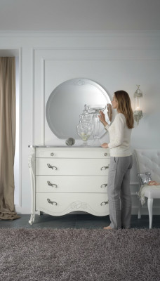 Dresser White Style Wood Furniture Dressers New Italian Furniture Design MobilPiu