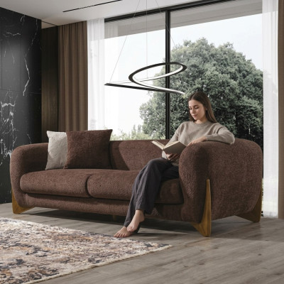 3-seater sofa living room luxury design Italian style furniture modern
