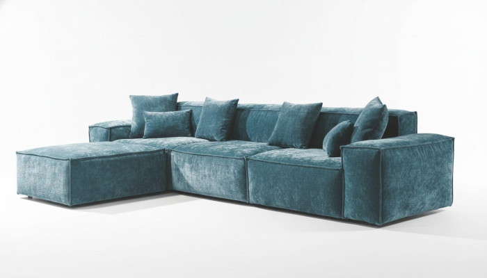 Blue sectional sofa living room elegant living corner design furniture sectional sofa set