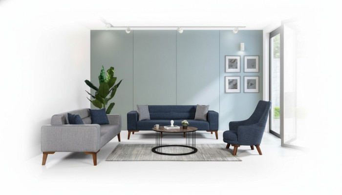 Sofas Modern Set 331 Seats Textile Complete Sets Furniture