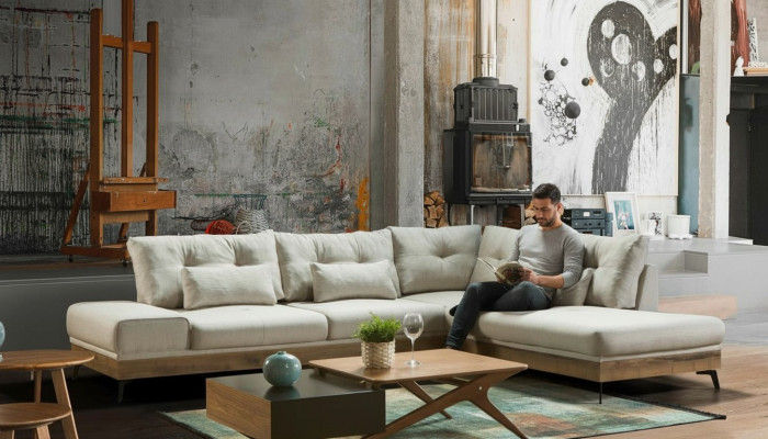 Furniture corner sofa wood couch living room sofa couches sofas L-shape