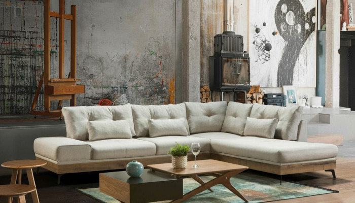 Furniture corner sofa wood couch living room sofa couches sofas L-shape