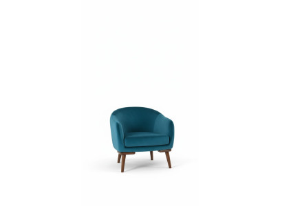 Luxury Armchair 1 Seater Designer Recliner Single Seat Upholstered Textile