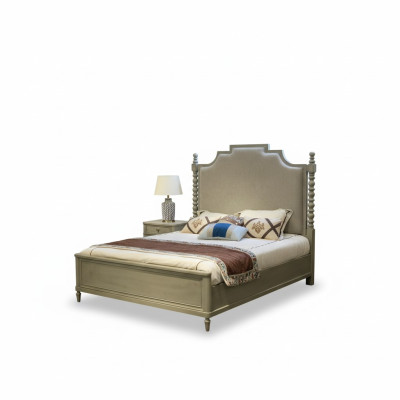 Bed Double Bed Bedroom Design Beds Modern Upholstery Wood Textile Furniture New