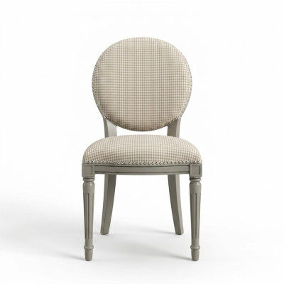 Dining room wooden furniture chairs luxury design upholstered chair seating gray wooden chair