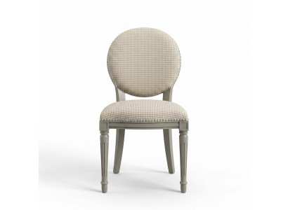 Dining room wooden furniture chairs luxury design upholstered chair seating gray wooden chair