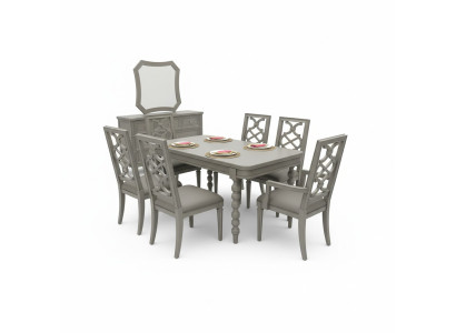 Furniture wood furniture set dining group dining room set 6x chair set chairs new